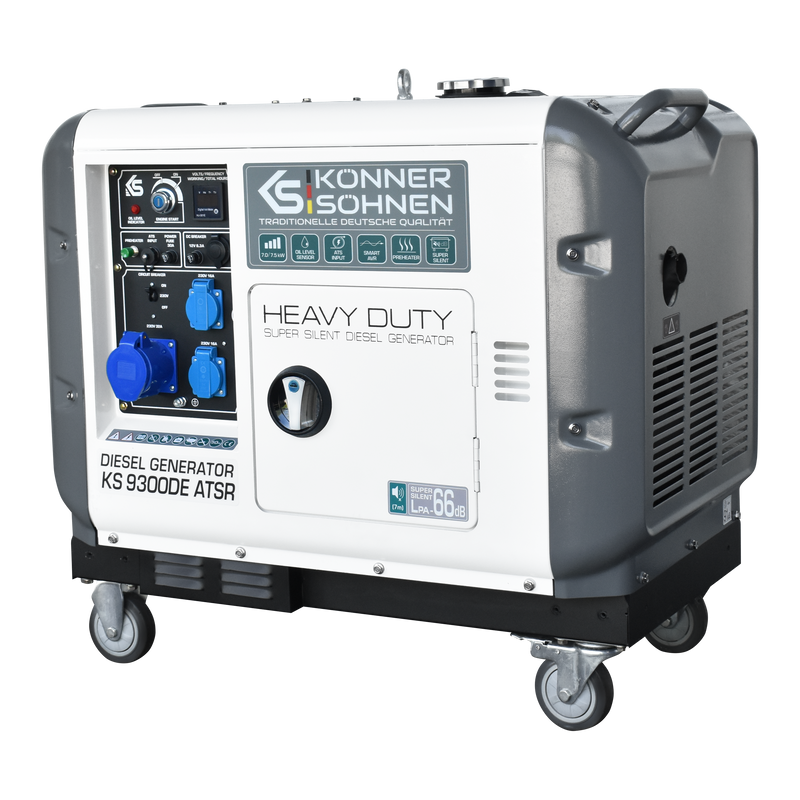 Генератор дизельний KONNER&SOHNEN (KS 9300DE ATSR)